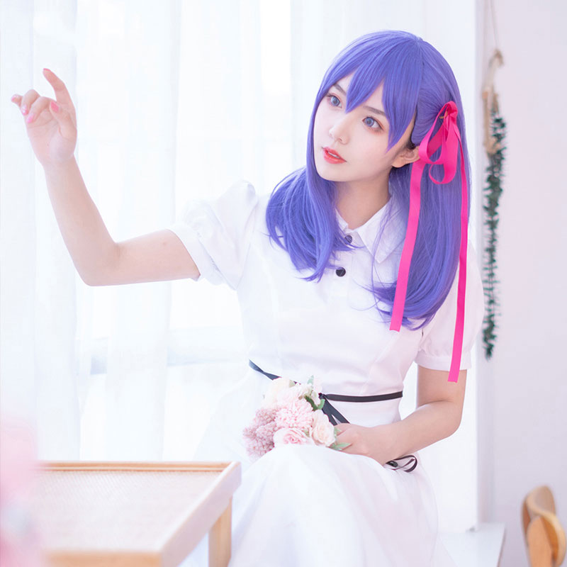 Fate 間桐桜 白ワンピース コスプレ衣装　今月までコスチューム・コスプレ