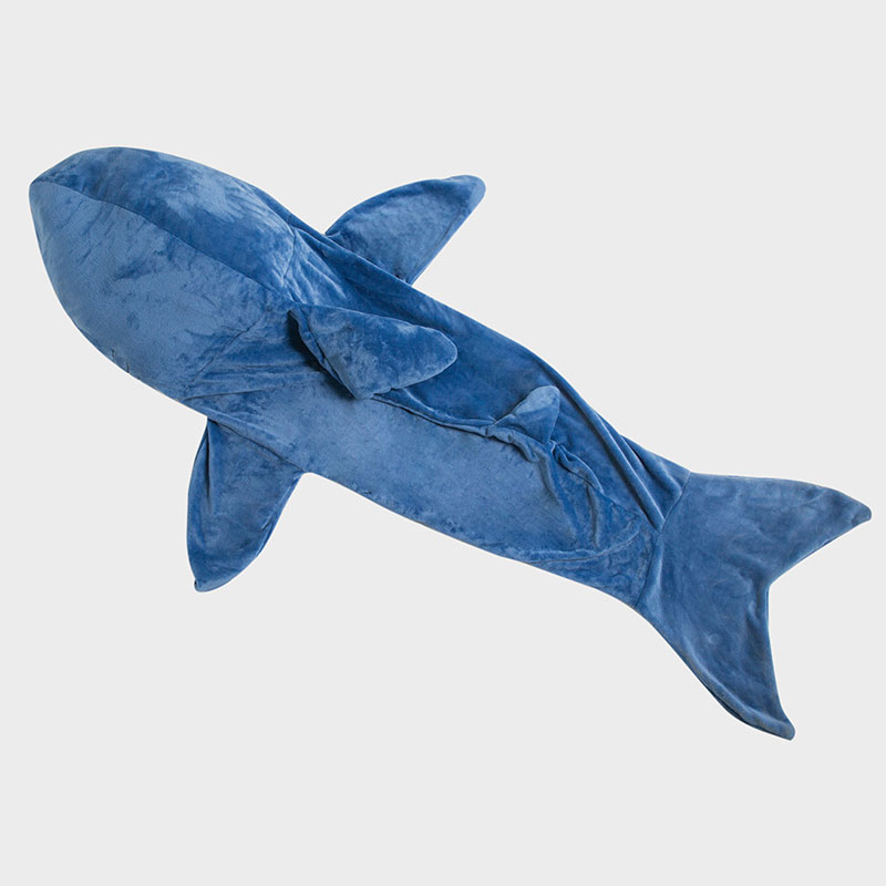 サメ着ぐるみ ​フランネル カバーオール アニマル パジャマ ワンピースナイトウェア フード付き