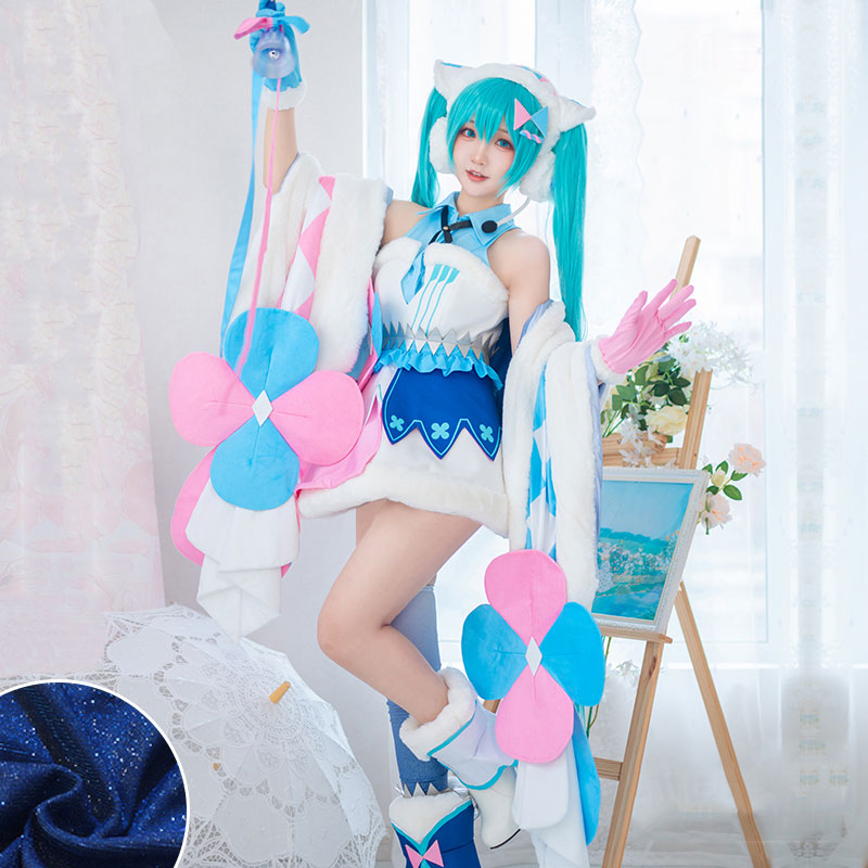 初音ミク マジカルミライ 2020 ふわふわ コスプレ衣装 フルセット