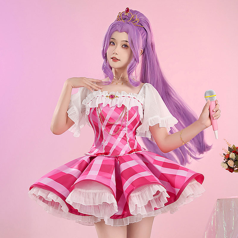 アイカツ！ コスプレ衣装 ハイピンクパレードコーデ 星宮いちご - コスプレ