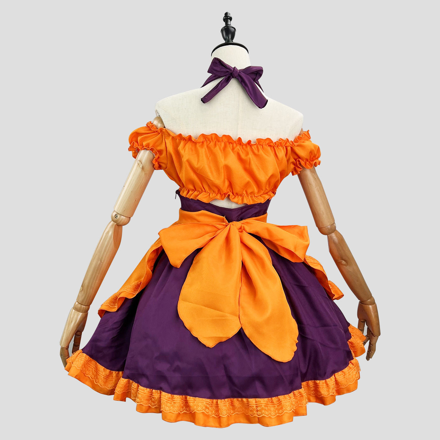 男の子服ハロウィン セーラー服 紫×オレンジ オーダーページ