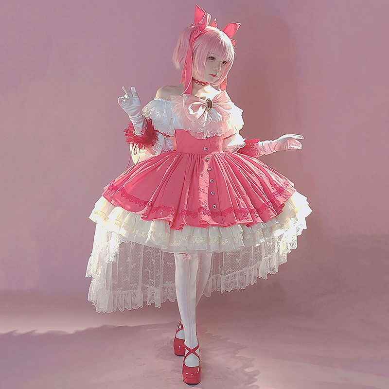 6500円プラス♡ 魔法少女まどか☆マギカ 佐倉杏子 チャイナ服 コスプレ