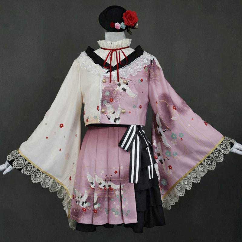 プロジェクトセカイ　暁山瑞希　コスプレ衣装　和風　仮装　制服風　舞台衣装　かわいい　