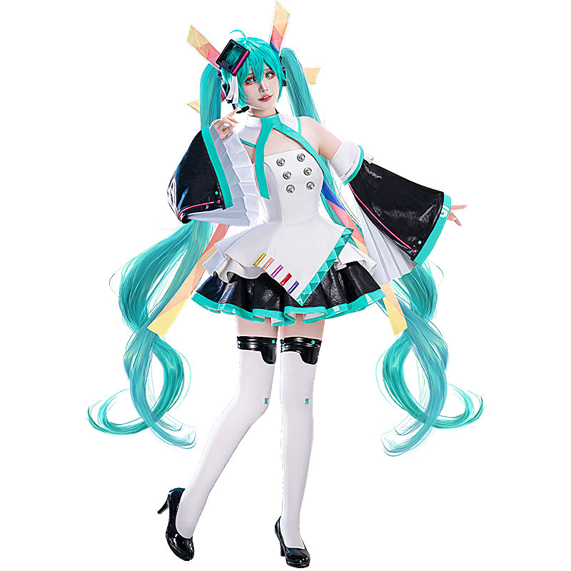 初音ミク ミク Miku コスプレ衣装 コスチューム スカート 十週年二次元衣装 かわいい