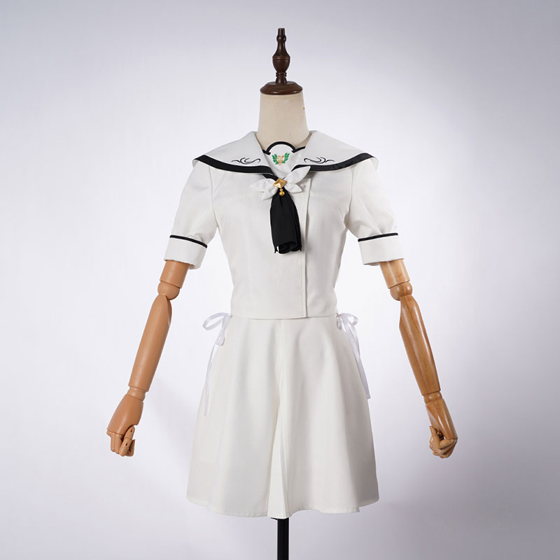 Summer Pockets 鳴瀬しろは なるせ しろは 鷹原 しろは 空門蒼 コスプレ衣装 かわいい 撮影 JK服 コスチューム