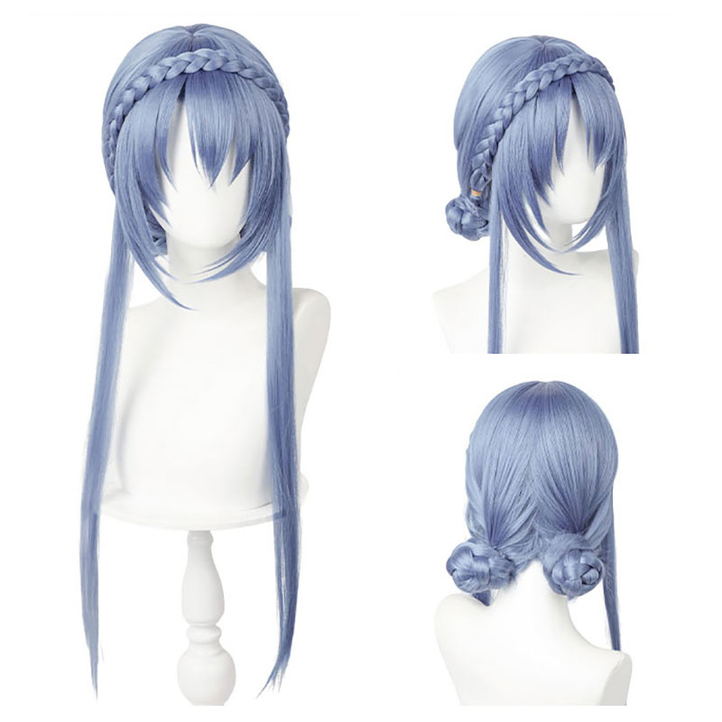 Summer Pockets 空門蒼 そらかど あお コスプレかつら 三つ編み 撮影 かわいい