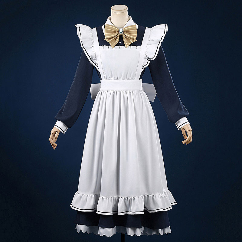 喫茶ステラと死神の蝶 四季ナツメ しきなつめ 喫茶店の制服 メイド服 コスプレ衣装 コスチューム イベント