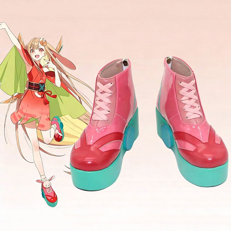 超かぐや姫! かぐや コスプレ靴 コスプレブーツ 厚底（あつぞこ）靴 厚底ブーツ