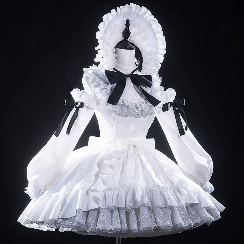 初音ミク ぬーどるストッパーフィギュアーヴィンテージドールー コスプレ衣装 ロリータワンピース ドレス