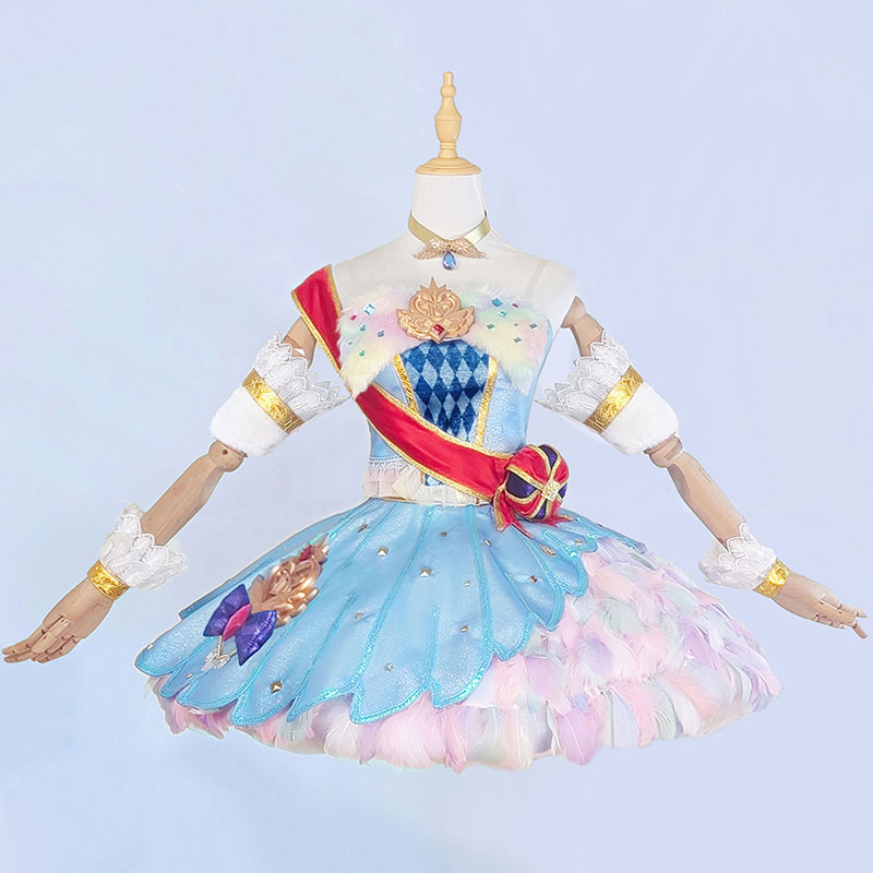 アイカツ! -アイドルカツドウ!- 大空あかり プレミアムドレス・オデットスワンコーデ コスプレ衣装 アイドル衣装 ステージ衣装