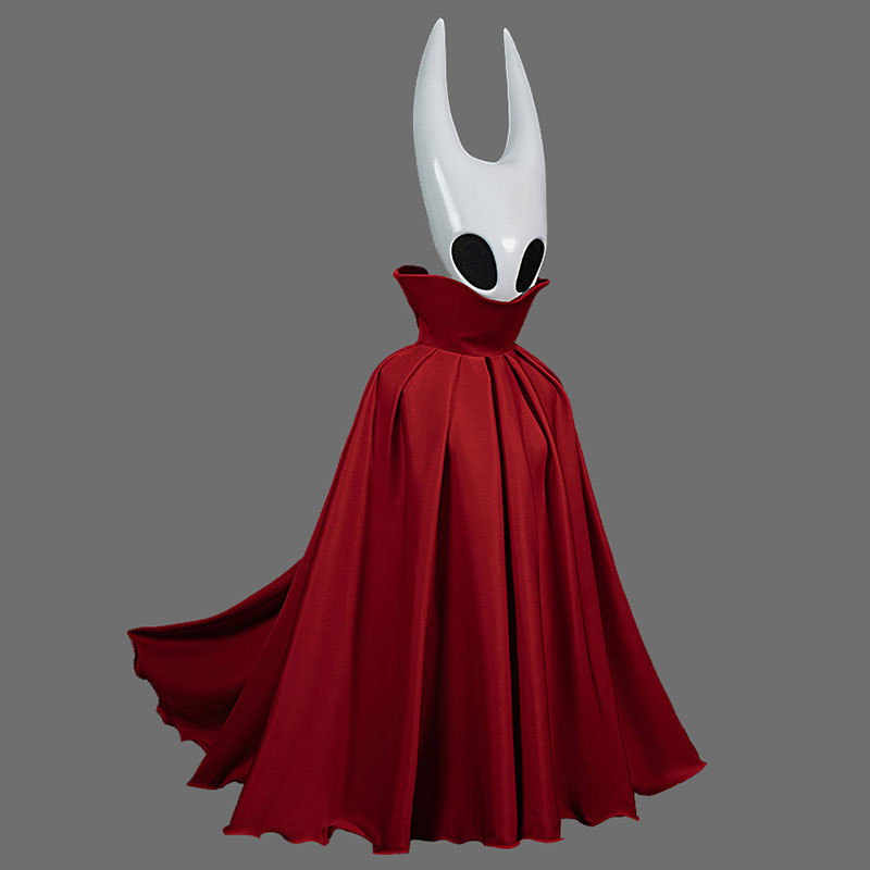 Hollow Knight: Silksong（ホロウナイト: シルクソング） Hornet（ホーネット） コスプレ衣装 赤いマント コスチューム  (マスク別売)