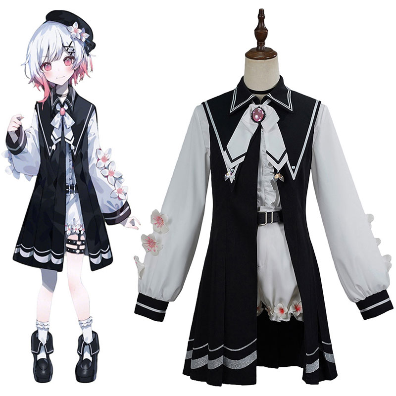 魔法少女ノ魔女裁判 桜羽エマ さくらばえま コスプレ衣装 コスチューム 制服 男女兼用 送料無料