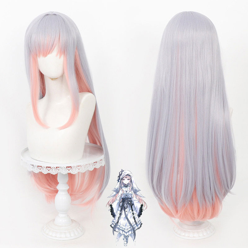 魔法少女ノ魔女裁判 氷上メルル ひかみめるる コスプレウィッグ 耐熱コスプレかつら 送料無料