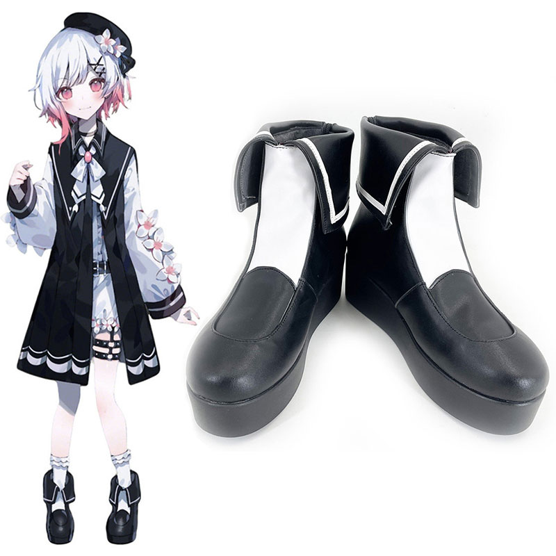 魔法少女ノ魔女裁判 桜羽エマ さくらばえま コスプレ靴 コスプレブーツ 厚底靴 ローファー