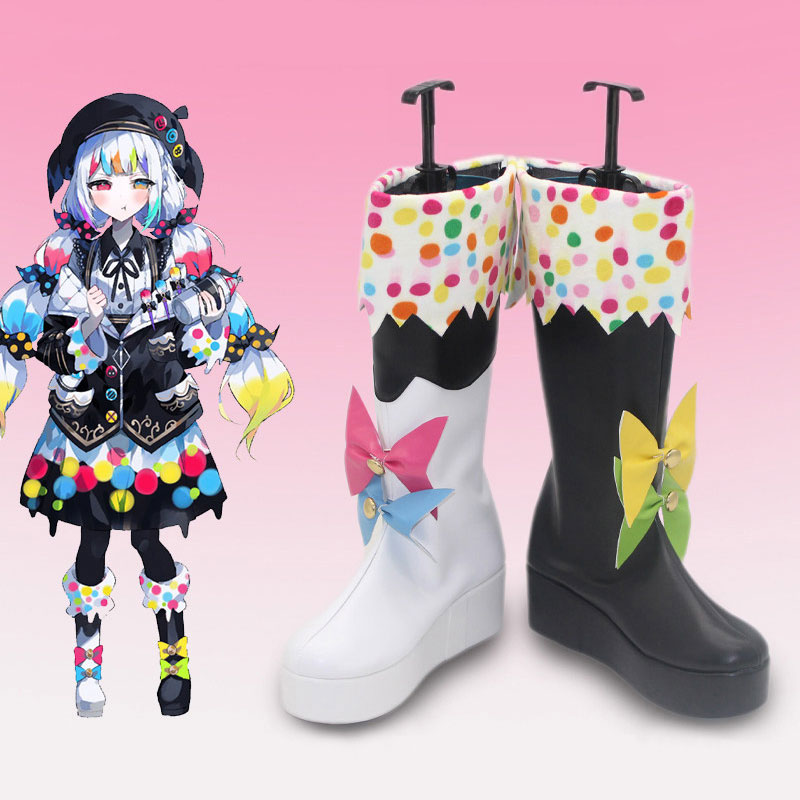 魔法少女ノ魔女裁判 城ケ崎ノア じょうがさきのあ コスプレ靴 コスプレブーツ オーダーメイド可