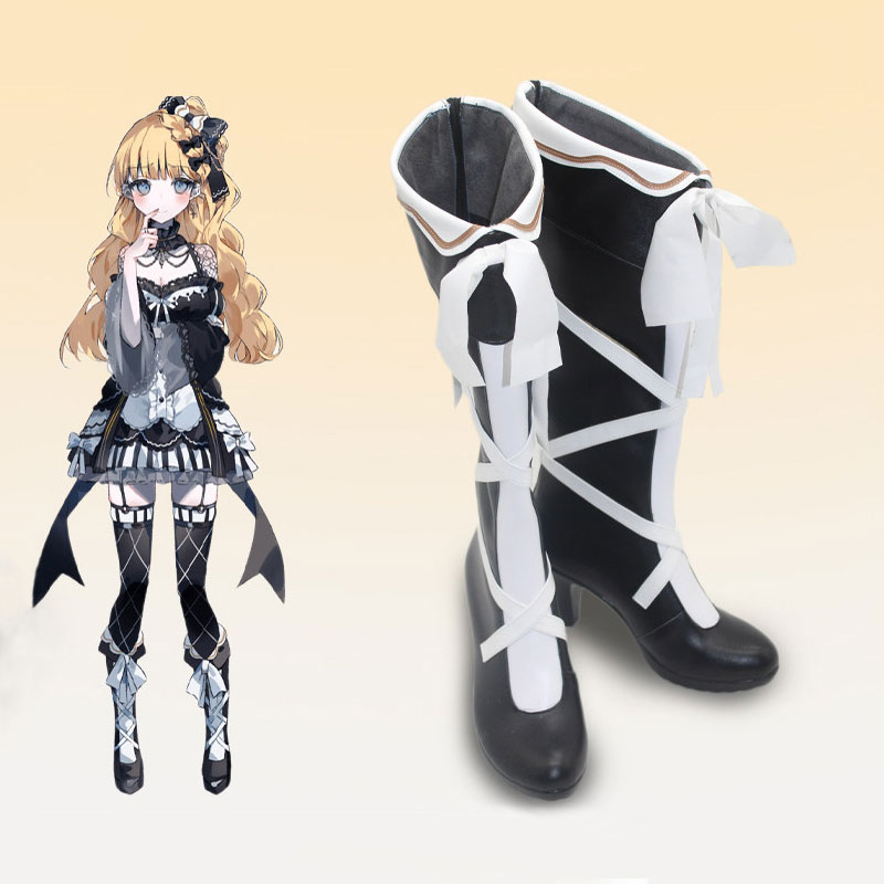 魔法少女ノ魔女裁判 佐伯ミリア さえきみりあ コスプレ靴 コスプレブーツ 送料無料 ゲーム