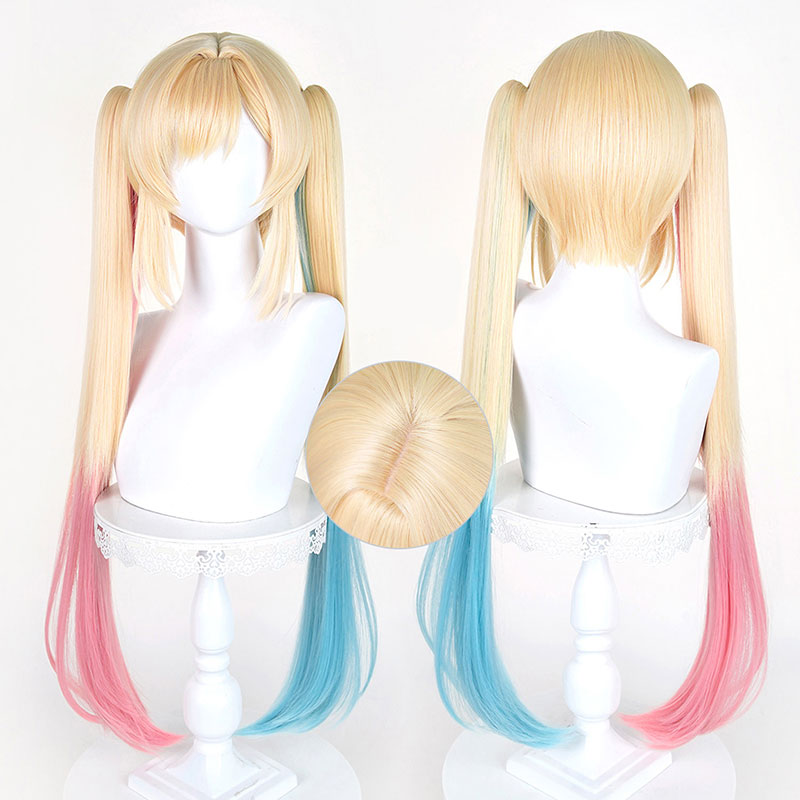 バンドリ! ゆめ∞みた 夢限大みゅーたいぷ 仲町あられ コスプレウィッグ 耐熱コスプレかつら 送料無料