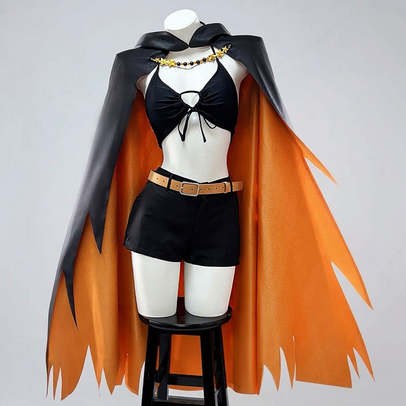 Re:ゼロから始める異世界生活 シャウラ(リゼロ) コスプレ衣装 ビキニ マント ホットパンツ