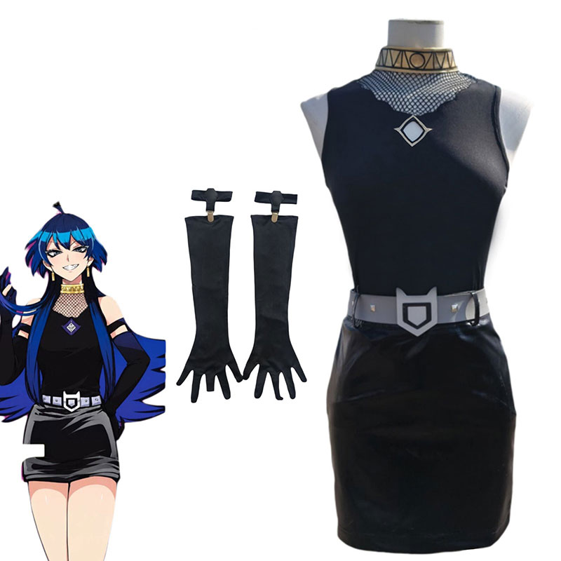 魔入りました!入間くん 魔入間  悪入間 あくいるま 悪イルミ コスプレ衣装 ステージ衣装 ドレス 送料無料
