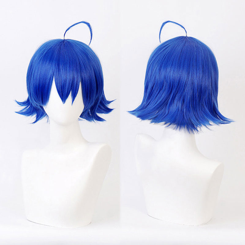 魔入りました!入間くん 魔入間 鈴木入間 すずきいるま コスプレウィッグ 耐熱コスプレかつら ショートヘア