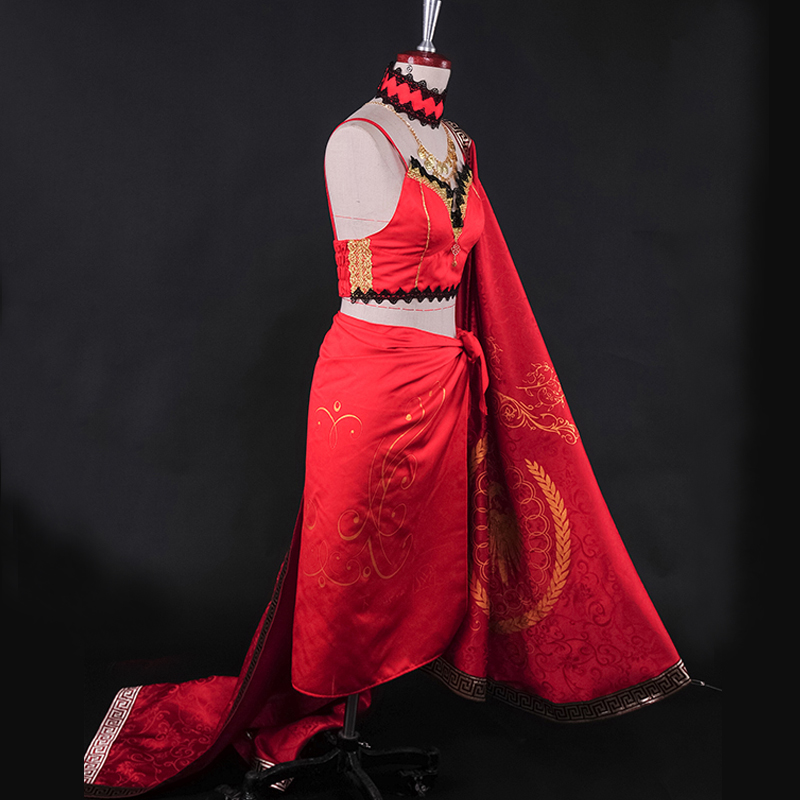 セイバー☆コスプレ衣装☆Fate/Grand Order 赤セイバー Saber 赤ドレス