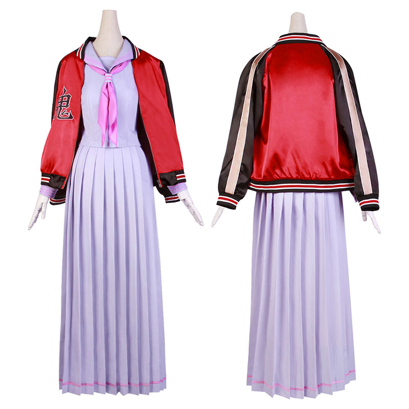 Fate/Grand Order　酒呑童子　茨木童子　制服　コスプレ衣装　赤色通販・販売 