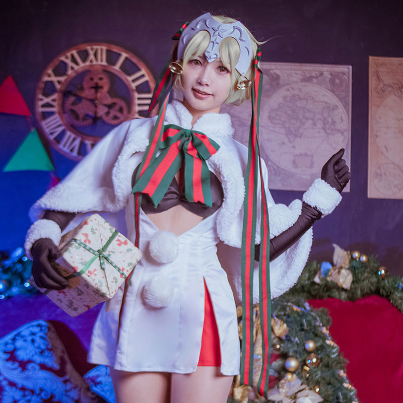 Fate/Grand Order　ジャンヌ・ダルク・オルタ・サンタ・リリィ　クリスマス　コスプレ衣装