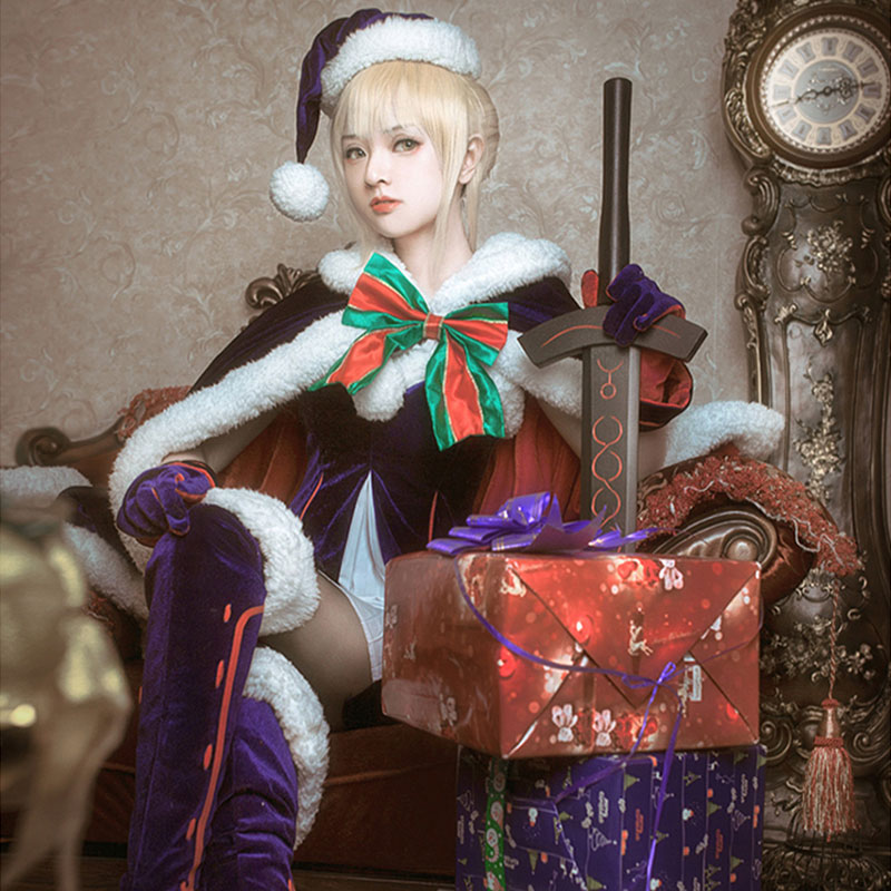 Fate/Grand Order　アルトリア・ペンドラゴン　サンタオルタ　コスプレ衣装