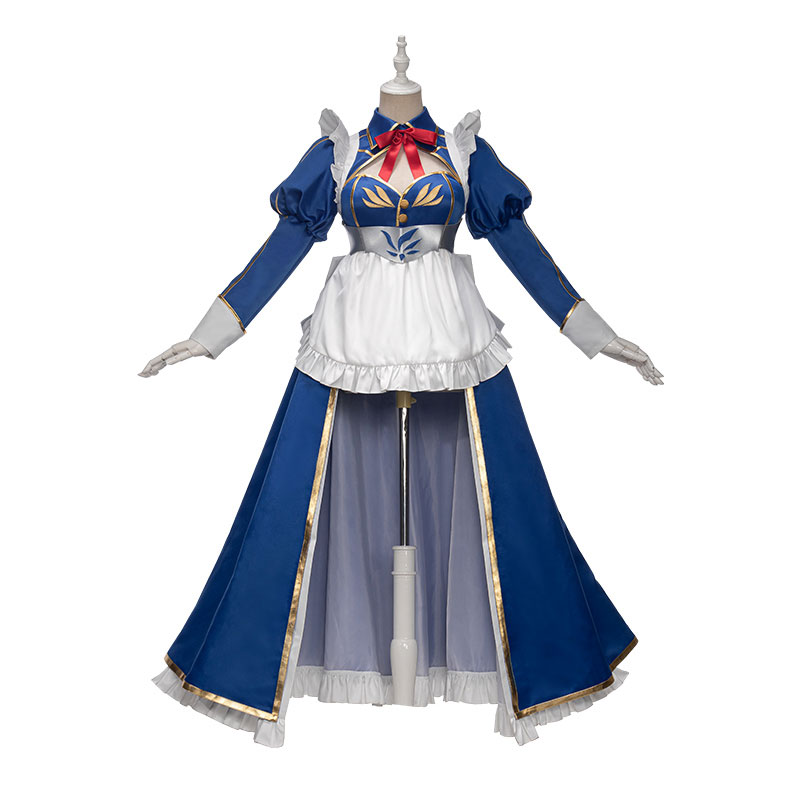 FGO　Fate Grand Order　アルトリア・ペンドラゴン　メイド　コスプレ衣装　青い