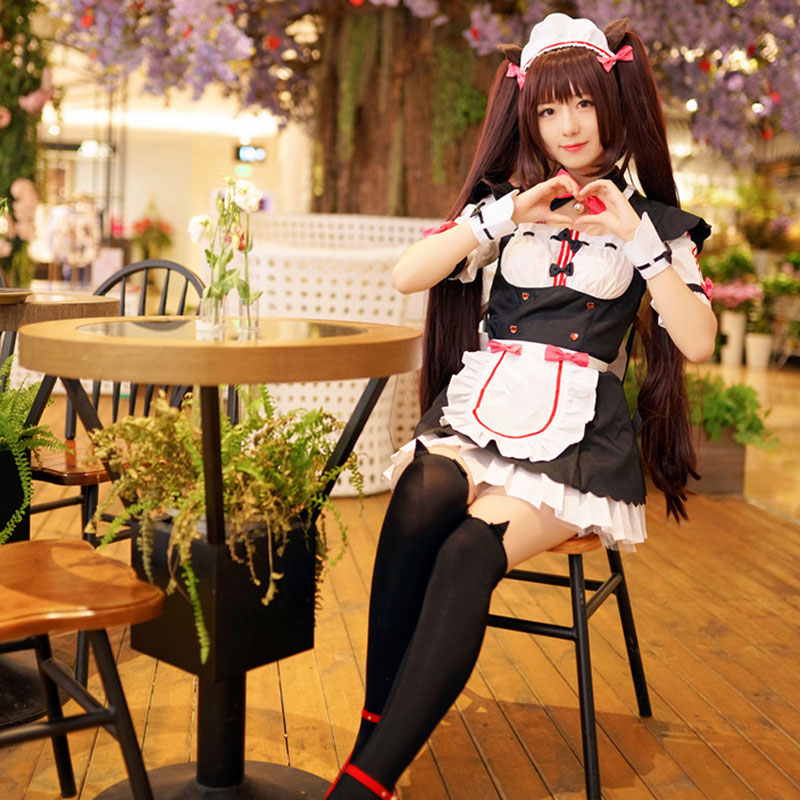 ネコぱら☆コスプレ衣装☆ネコぱら メイド服 全セット ショコラ