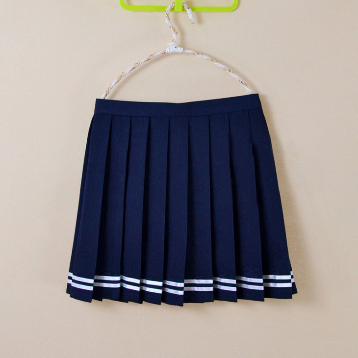 プリーツスカ—ト 学院風スカート 制服スカート ショート　通販・販売 
