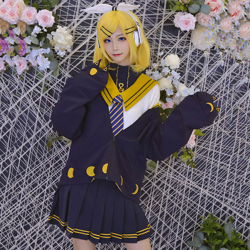 鏡音 リン・レン 鏡音リン 鏡音レン 制服 コスプレ衣装 コスチューム