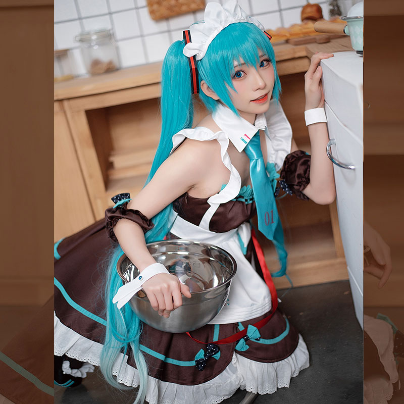 人気ブラドン人気ブラドンボーカロイド 初音ミク ICOS メイド ピンク