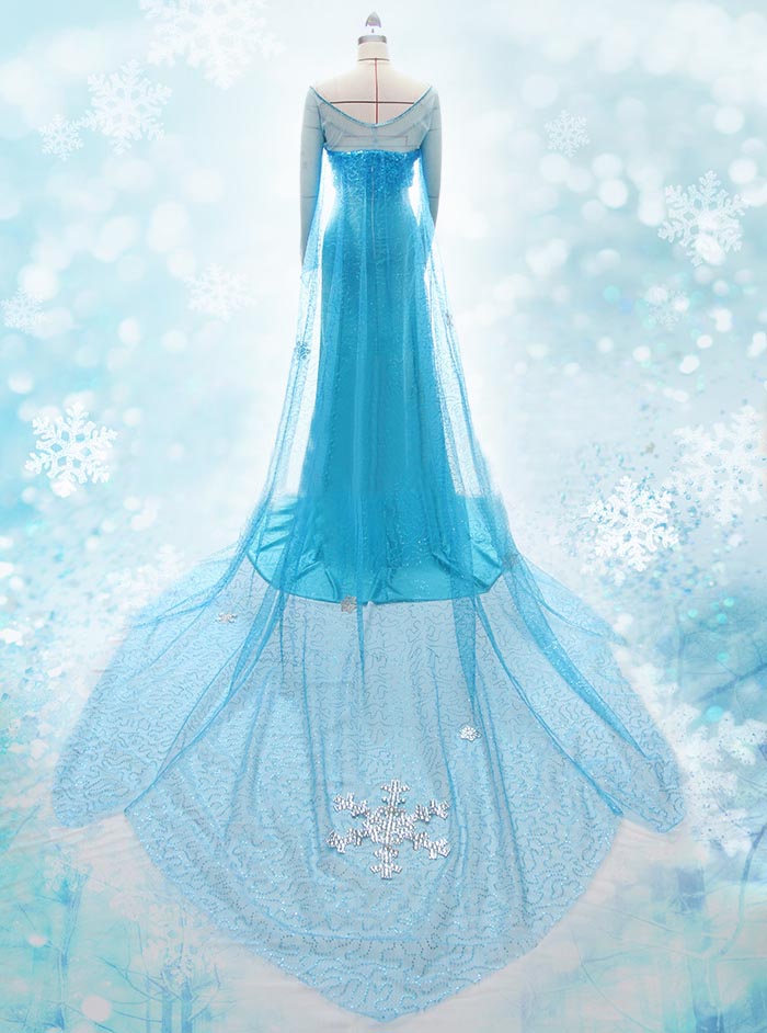エルサ☆コスプレ衣装☆ディズニー アナと雪の女王 FROZEN エルサ