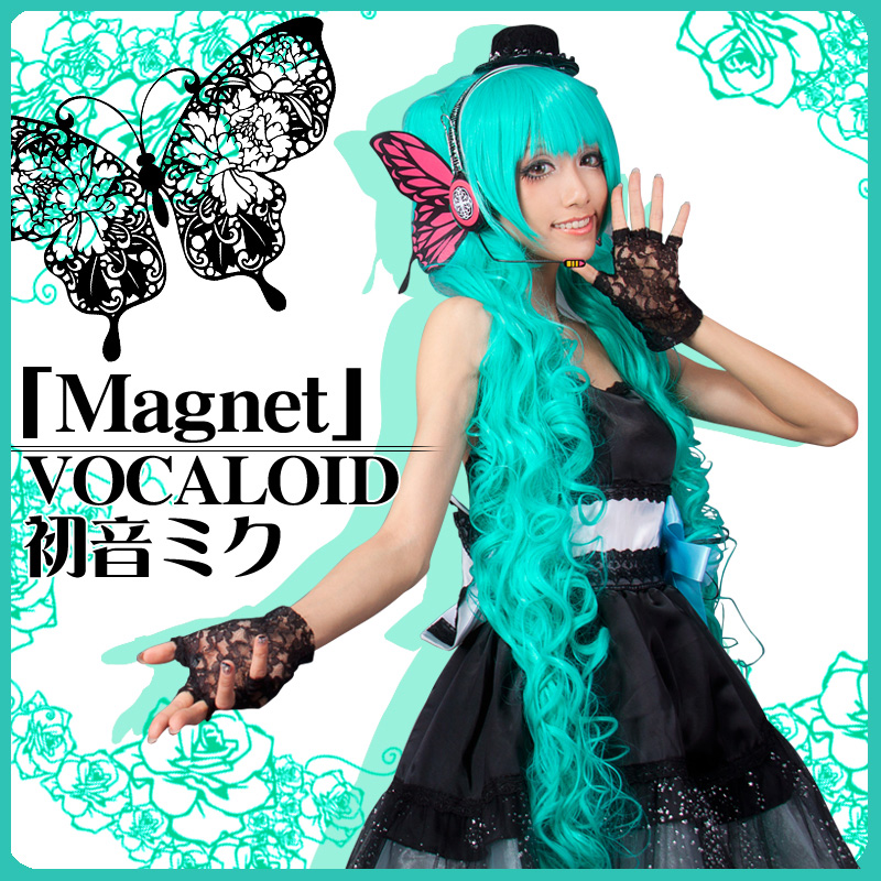 初音ミク　磁石版　Magnet Miku 初音家族　VOCALOID ボーカロイド　コスプレ衣装