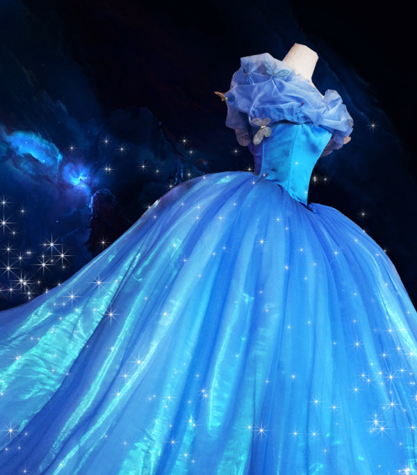 ディズニーDisney シンデレラ(Cinderella)　PRINCESS（プリンセス）ワンピース　cosplayコスチューム　オーダーメイド　映画版