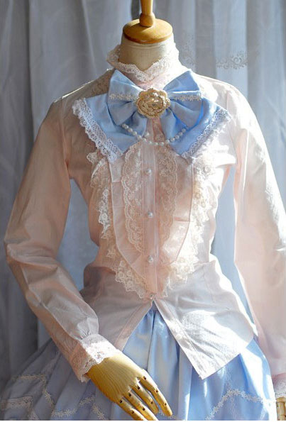 ロリータ　LOLITA洋装　レースシャツ　プリンセス 3色