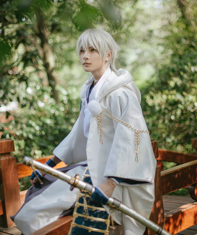 刀剣乱舞!!鶴丸国永 コスプレ衣装 - cutecos