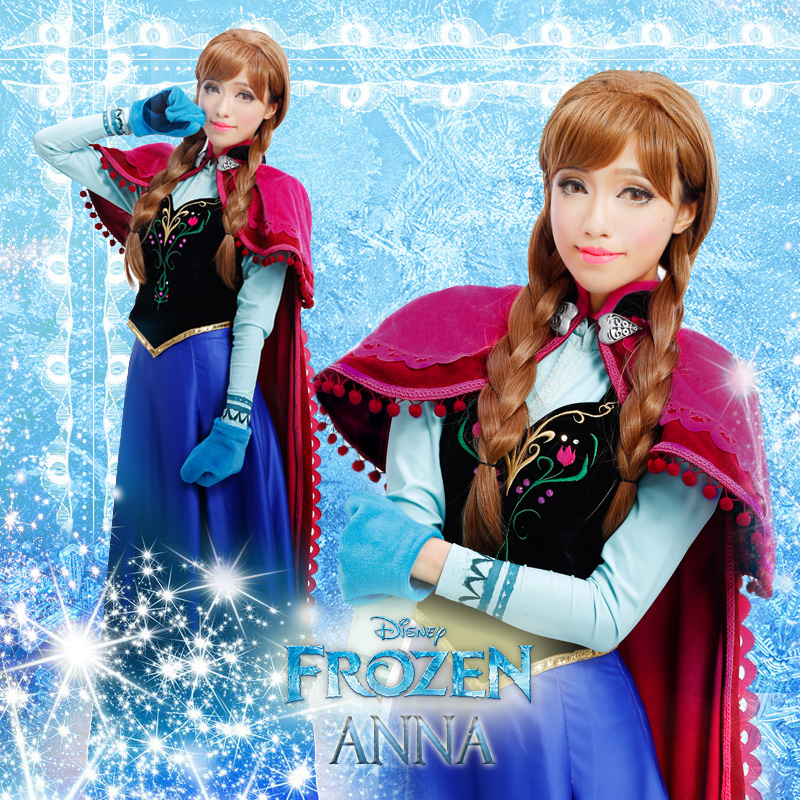 アナと雪の女王のアナのコスプレ - コスチューム・コスプレ